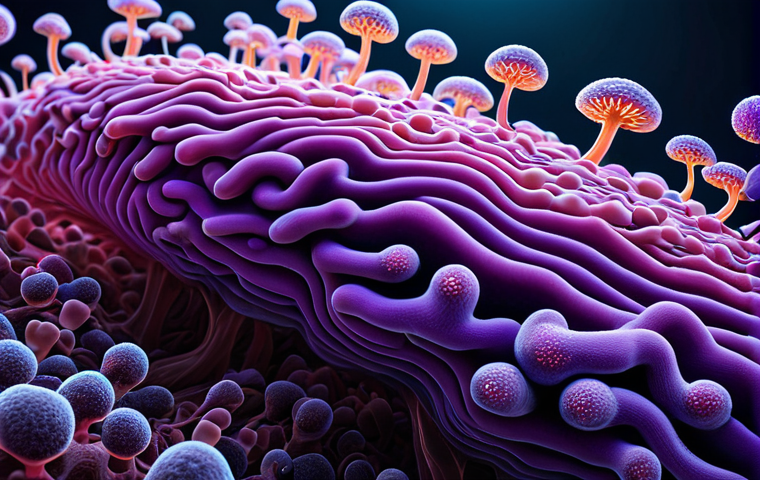 프리바이오틱스와 프로바이오틱스 - Here are three detailed image prompts for Stable Diffusion, designed to capture the essence of the p...